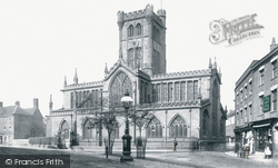 Church Of St John The Baptist c.1884, Coventry