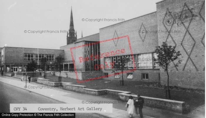 Photo of Coventry, Herbert Art Gallery c.1955