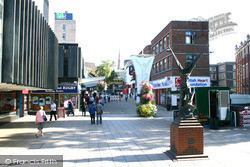 Hertford Street, Towards City Centre 2004, Coventry