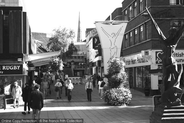 Photo of Coventry, Hertford Street, Towards City Centre 2004