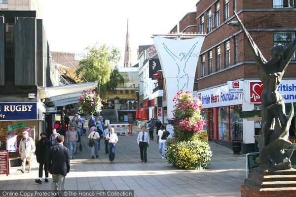 Photo of Coventry, Hertford Street, Towards City Centre 2004