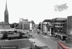 High Street And Broadgate c.1955, Coventry