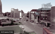 High Street And Broadgate c.1955, Coventry