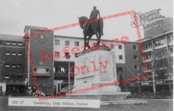 Lady Godiva Statue c.1960, Coventry