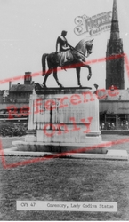 Lady Godiva Statue c.1960, Coventry