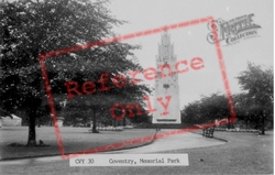Memorial Park c.1960, Coventry