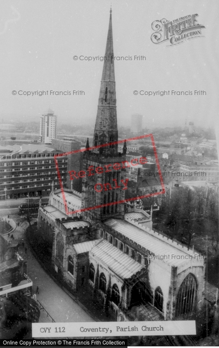 Photo of Coventry, Parish Church c.1965