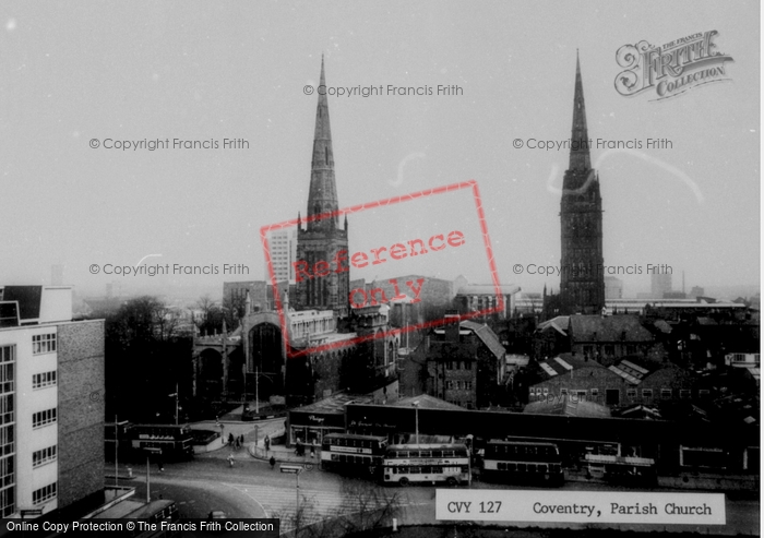 Photo of Coventry, Parish Church c.1965