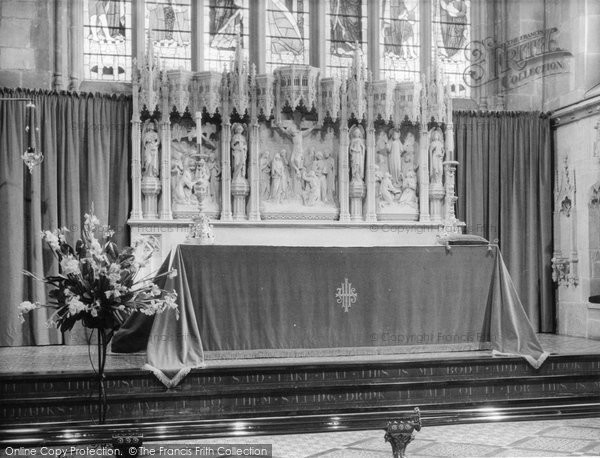 Photo of Coventry, Parish Church, High Altar 1968