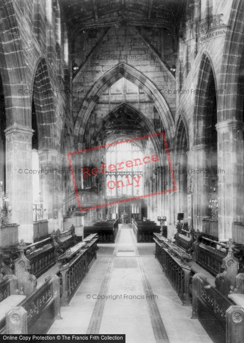Photo of Coventry, Parish Church West Window c.1965