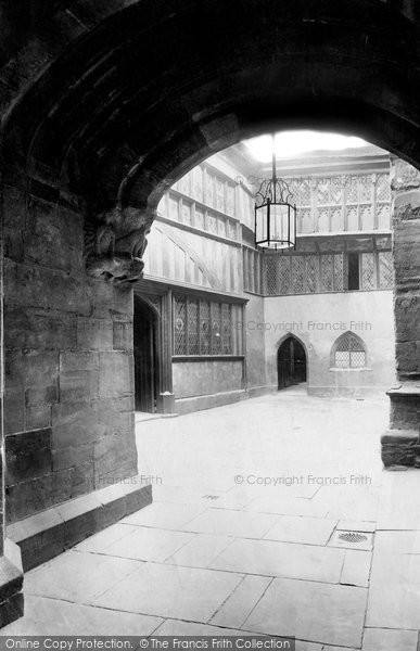 Photo of Coventry, St Mary's Hall, Courtyard 1892