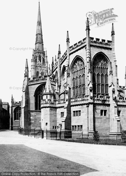 Photo of Coventry, St Michael's Church 1892