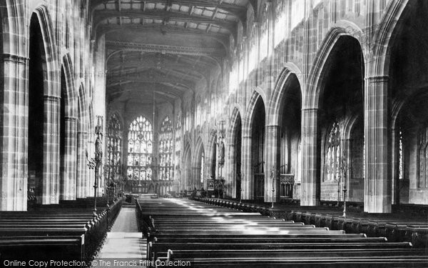 Photo of Coventry, St Michael's Church Interior 1892