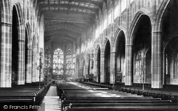 St Michael's Church Interior 1892, Coventry