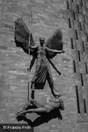Statue On The Cathedral 2004, Coventry