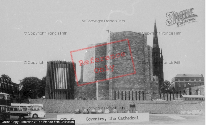 Photo of Coventry, The Cathedral c.1965