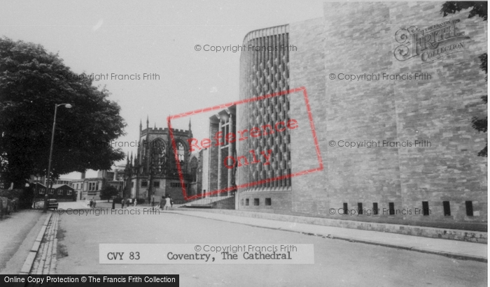 Photo of Coventry, The Cathedral c.1965