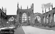 The Cathedral Ruins c.1955, Coventry