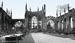 The Cathedral Ruins c.1955, Coventry