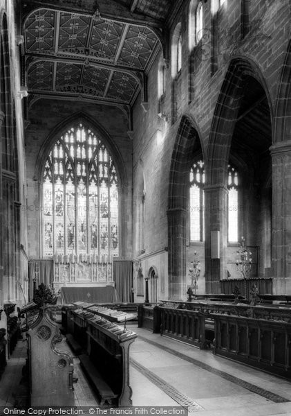 Photo of Coventry, The Choir, Holy Trinity Church c.1965