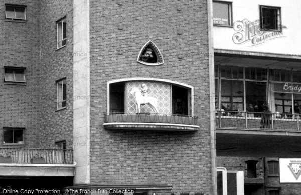 Photo of Coventry, The Lady Godiva Clock c.1965