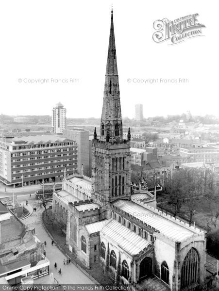 Photo of Coventry, The Parish Church c.1965