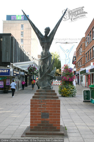 Photo of Coventry, The Phoenix Sculpture, Hertford Street 2004