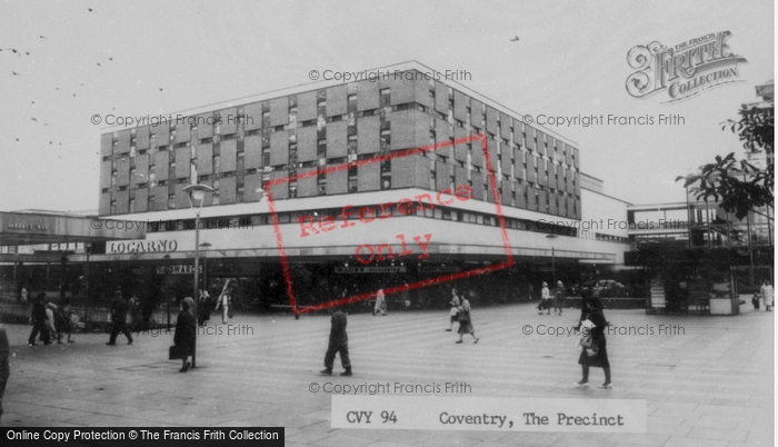 Photo of Coventry, The Precinct c.1965