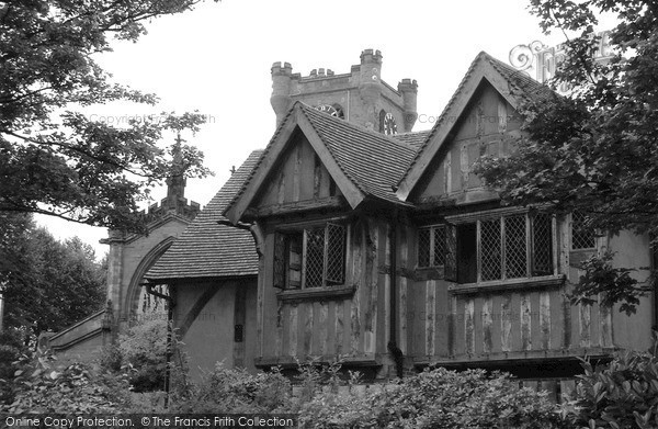 Photo of Coventry, The Tower Of St John's And A Timbered Building 2004