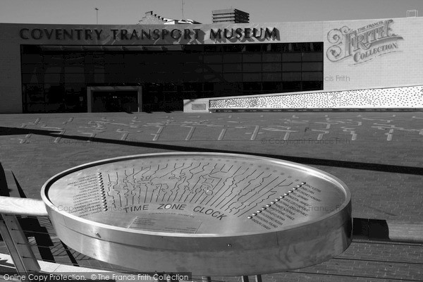 Photo of Coventry, Transport Museum Showing Time Zone Clock 2004