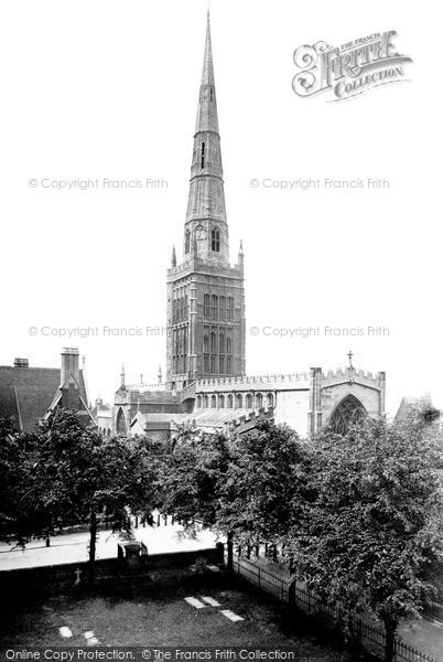 Photo of Coventry, Trinity Church 1892