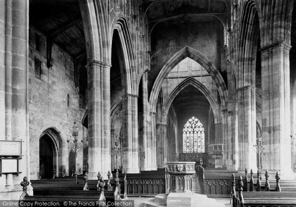 Photo of Coventry, Trinity Church 1892
