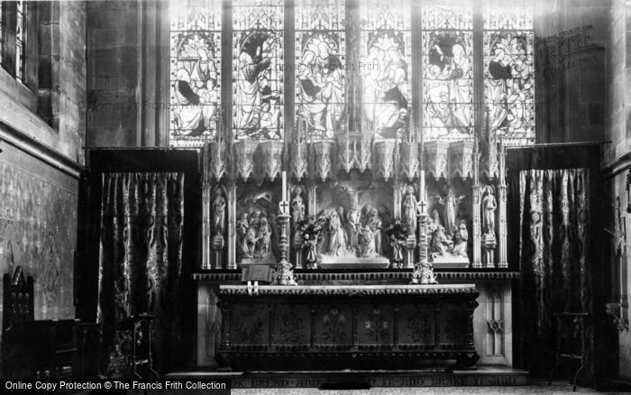 Photo of Coventry, Trinity Church Altar 1897