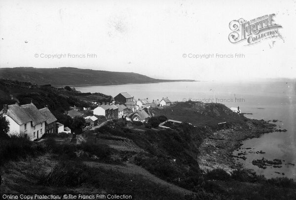 Photo of Coverack, Above The Signal Station 1890