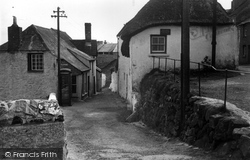 Approach To The Post Office c.1960, Coverack