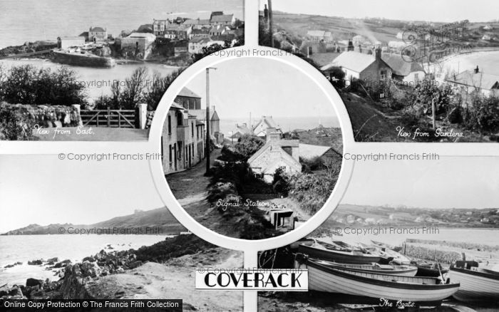 Photo of Coverack, Composite c.1930