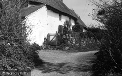 Old Thatched Cottage  c.1960, Coverack