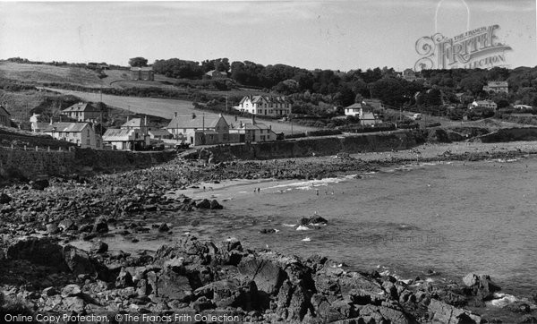 Photo of Coverack, The Beach c.1960