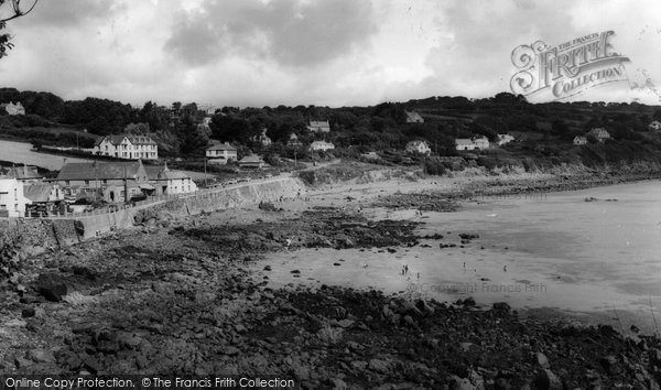 Photo of Coverack, The Beach c.1960