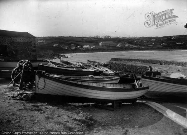 Photo of Coverack, The Boats c.1930