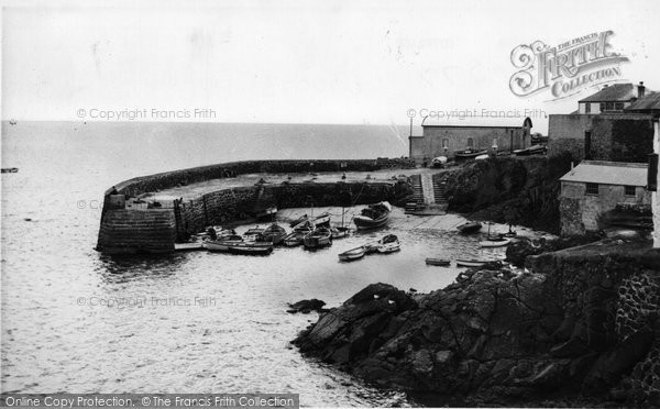 Photo of Coverack, The Harbour c.1960