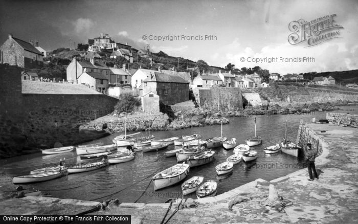 Photo of Coverack, The Harbour c.1960