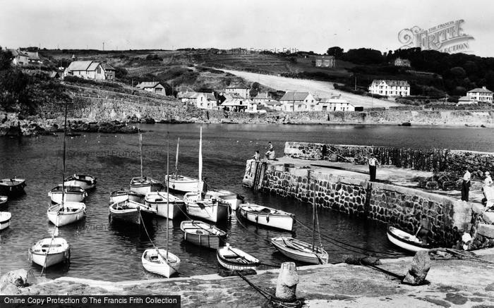 Photo of Coverack, The Harbour c.1965