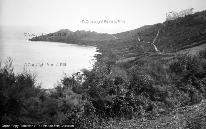 Photo of Coverack, The Headland Hotel And Chynalls Point 1911