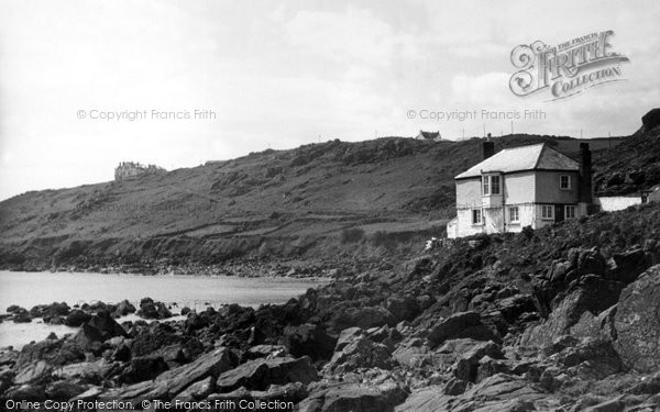 Photo of Coverack, The Old Watch House And The Bay c.1960