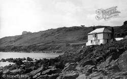 The Old Watch House And The Bay c.1960, Coverack