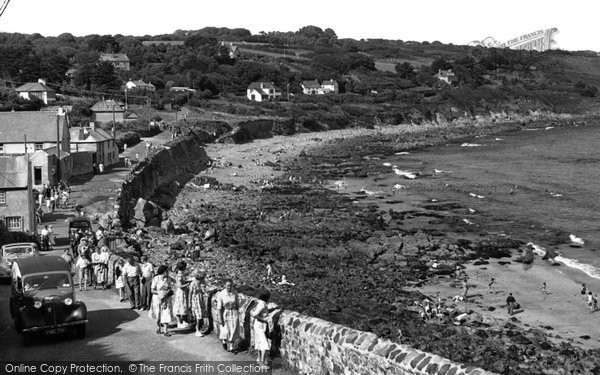 Photo of Coverack, The Seafront c.1960