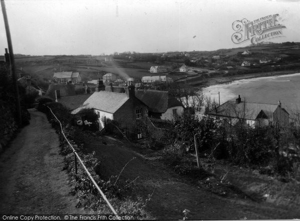 Photo of Coverack, View From The Gardens c.1930
