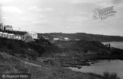 View From The Headland Hotel Path c.1960, Coverack