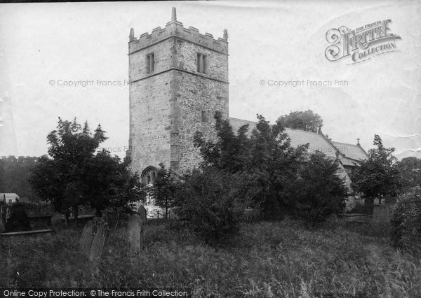 Photo of Coverham, Holy Trinity Church 1893